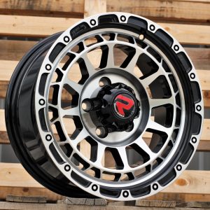 Jante 4X4 15x7 ET10 5x114,3 - Black Polished