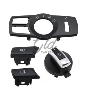 Alternative view of Moldura 4 Peças Comutador Luzes BMW Série 5/6/7 F10 F11 F01 F06