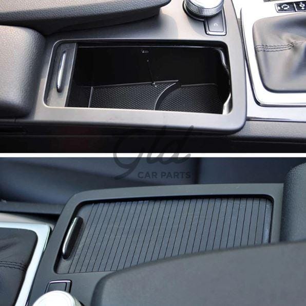 Moldura Consola Central Cinza Escuro Mercedes-Benz Classe C E W204 W207 W212 2007-2013 - Image 2