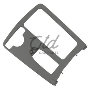 Moldura Consola Central Cinza Escuro Mercedes-Benz Classe C E W204 W207 W212 2007-2013