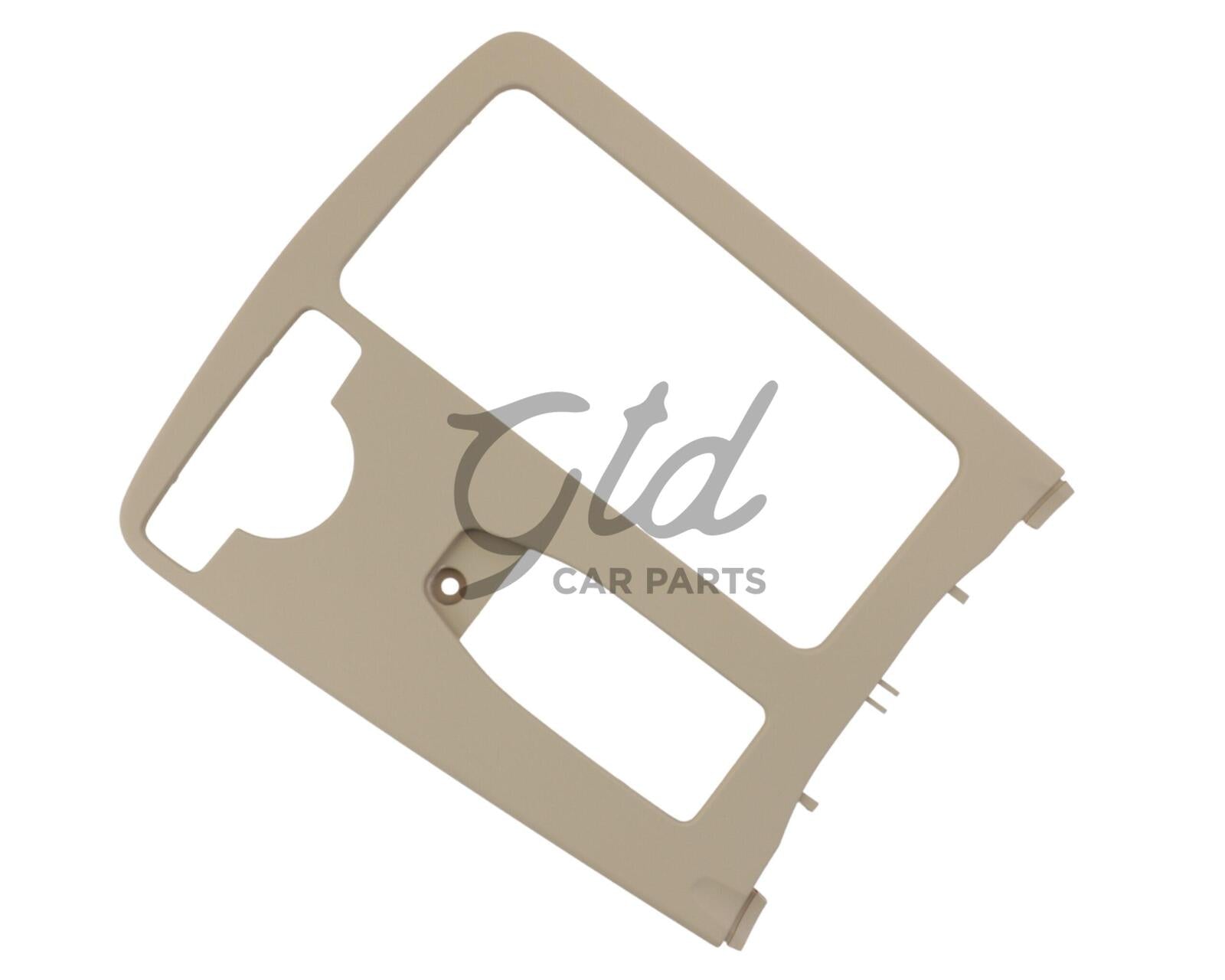Moldura Consola Central Bege Mercedes-Benz Classe C E W204 W207 W212 2007-2013