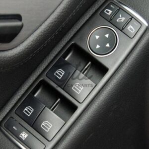 Alternative view of Comutador Vidros Mercedes-Benz Classe C E GLK W204 W212  2008-2014 S/ Esp. Rebatível