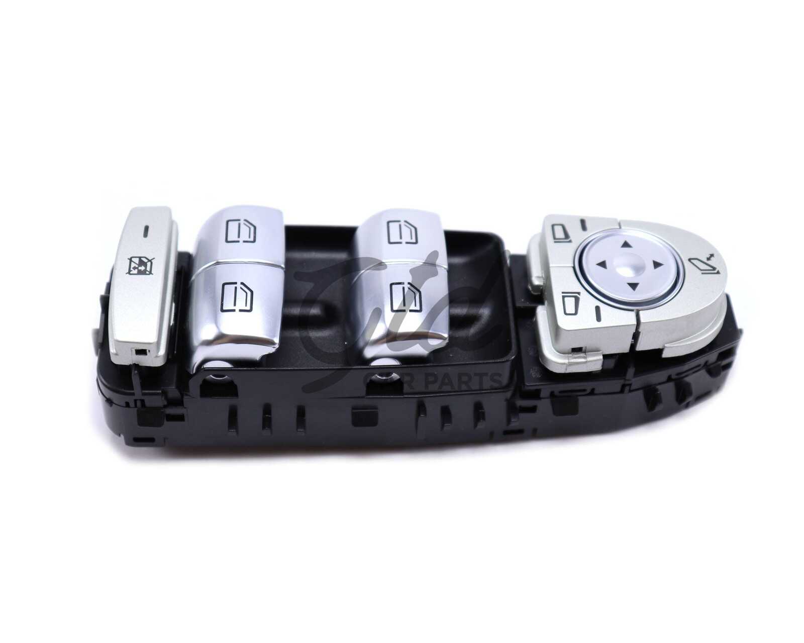 Comutador Vidros Condutor Mercedes-Benz Classe C E GLC W205 W213 W253 2015-2021 C/ Esp. Rebatível - Image 3