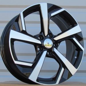 Jante Nissan 18x7 ET40 5x114,3 - Black Polished