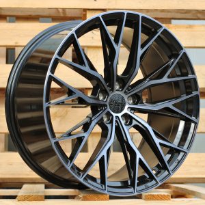 Jante HAXER 19x8,5 ET40 5x112 - Black+Tinted Face