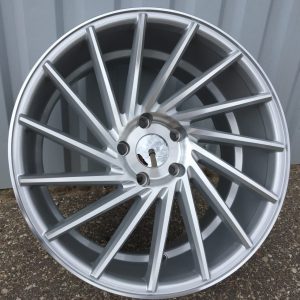Jante RACIN 19x8,5 ET38 5x112 - Machined Silver