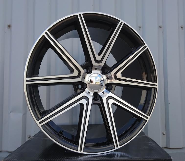 Jante RACIN 18x9,5 ET35 5x114,3 - Black Polished