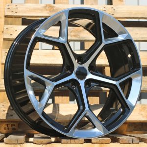 Jante Audi 19x8,5 ET40 5x112 - Silver+Black