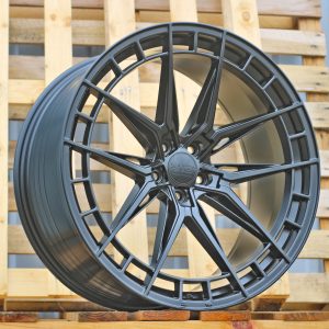 Jante HAXER 22x10,5 ET40 5x112 - F Black Half Matt