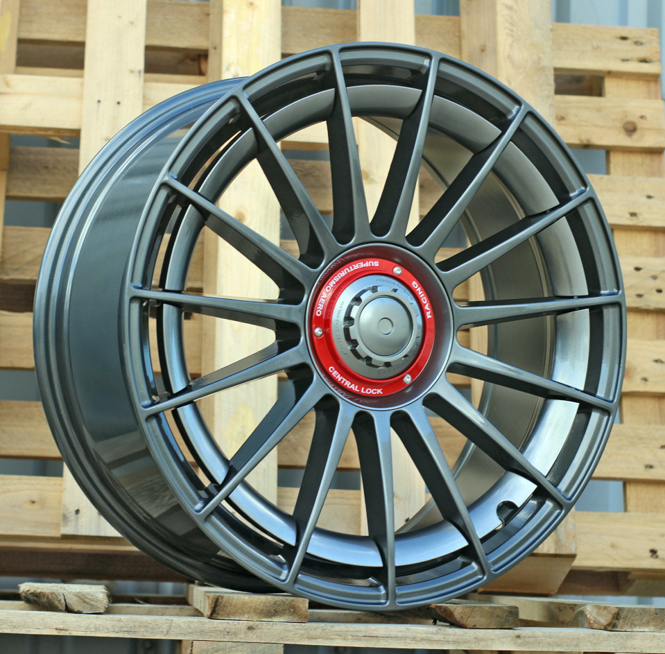 Jante RACIN 17x7,5 ET40 5x100|5x112 - Gun Metal