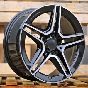 Jante Mercedes 18x8 ET45 5x112 - Black Polished