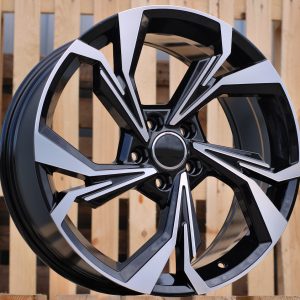 Jante Audi 19x8 ET40 5x112 - Black Polished