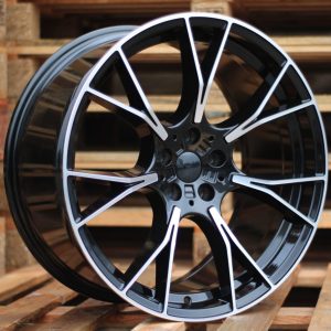 Jante BMW 19x9,5 ET37 5x112 - Black Polished+Powder Coating