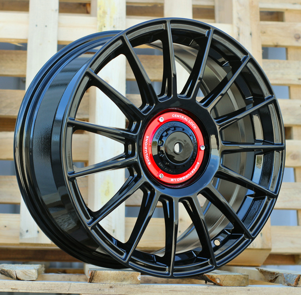 Jante RACIN 17x7,5 ET40 5x108|5x114,3 - Black