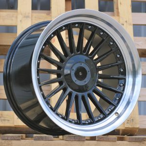 Jante BMW 18x8,5 ET20 5x120 - Black+Polished Lip