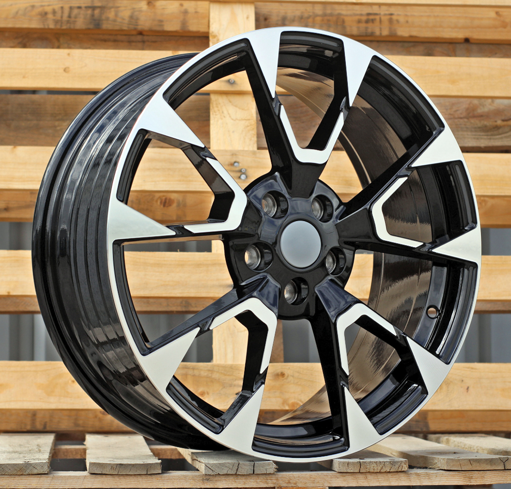 Jante Ford 18x7,5 ET50 5x108 - F Black Polished