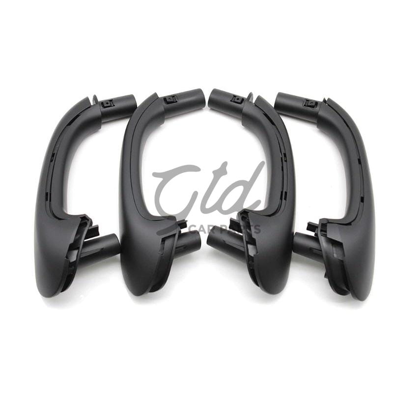 Conjunto de 4 Puxadores Pretos Mercedes-Benz Classe C W203 2000-2007