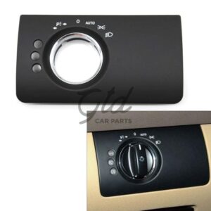 Alternative view of Moldura Comutador de luzes Preto Mercedes-Benz W164 ML GL 2005-2011 V2