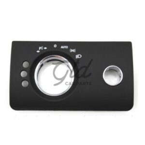 Moldura Comutador de luzes Preto Mercedes-Benz W164 ML GL 2005-2011 V3