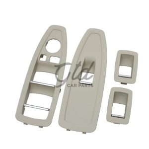 Conjunto de 4 Molduras Vidros Preto BMW Série 1/3/4 F20 F30 F36 C/ Esp. Rebatíveis