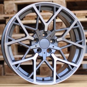 Jante BMW 19x9,5 ET37 5x112 - Grey Polished+Powder Coating