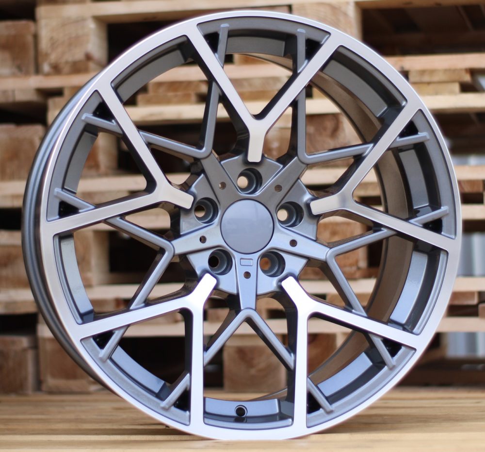 Jante BMW 19x9,5 ET37 5x112 - Grey Polished+Powder Coating