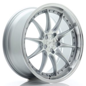 JR Wheels JR41 19x8,5 ET15-35 5H BLANK Silver Machined Face