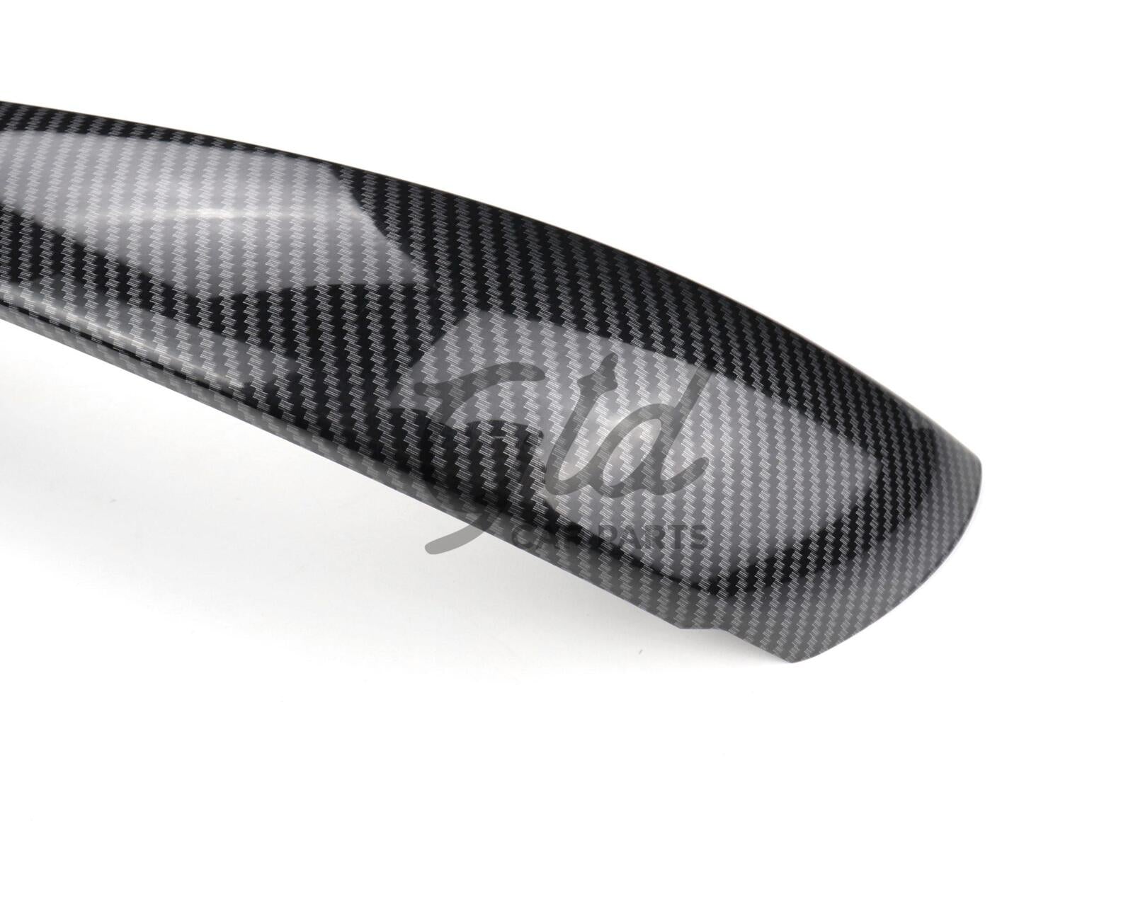 Capa Puxador Frontal / Traseiro Esquerdo Preto Efeito Carbono BMW Série 1 E81 E82 E87 E88 2006-2012 - Image 6