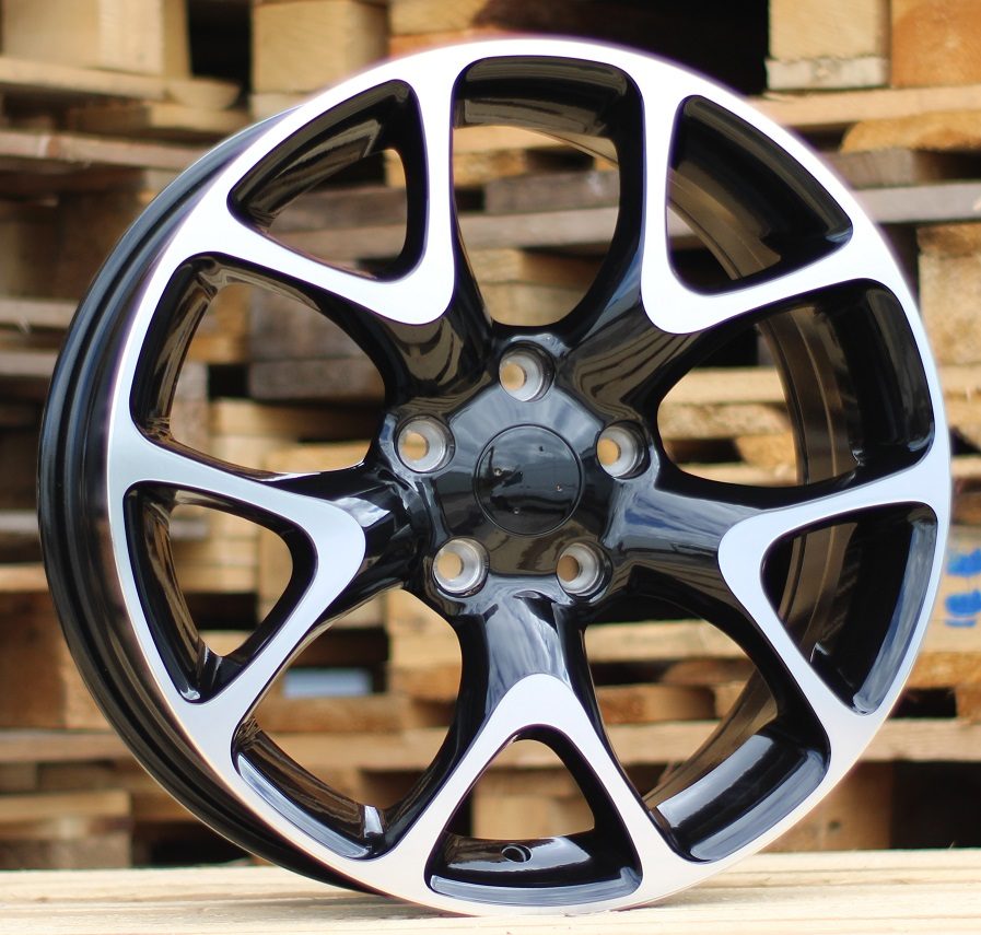 Jante OPEL 19x8,5 ET41 5x120 - Black Polished+Powder Coating