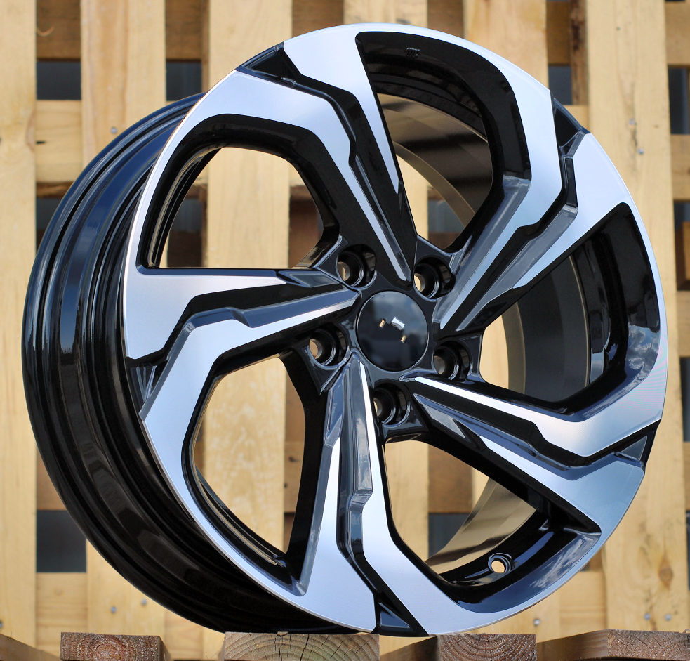 Jante RACIN 17x7,5 ET45 5x114,3 - Black Polished