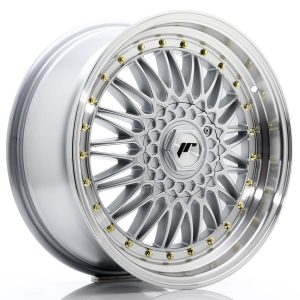 JR Wheels JR9 18x8 ET35 5x108/112 Silver w/ Machined Lip