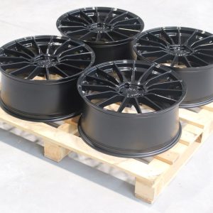 Set of SL05 20x9 ET40 5x112 Gloss Black
