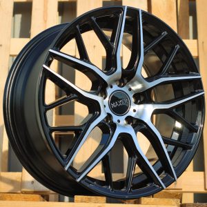 Jante HAXER 18x8 ET45 5x112 - Black Polished