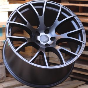Jante RACIN 20x11 ET18 5x115 - Black Half Matt