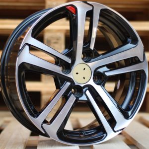 Jante Ciitroen 15x6,5 ET20 4x108 - Black Polished