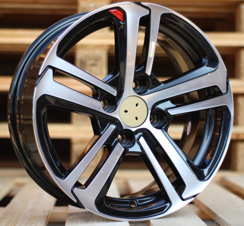 Jante Ciitroen 15x6,5 ET20 4x108 - Black Polished