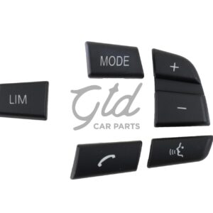 Conjunto 5 Botões Volante BMW Série 1 2 3 4 5 6 7 X3 X4 X5 X6 F20 F22 F30 F32 F10 F01 F25 F26 F15 F16 Versão A