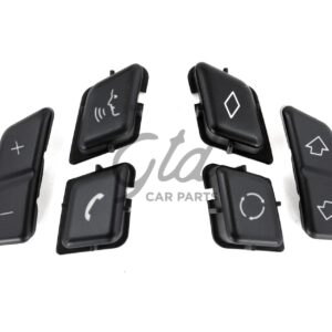 Pack 6 Botões Comandos de Volante BMW Série 3 X1 E90 E91 E92 E84 2005-2015 Versão B