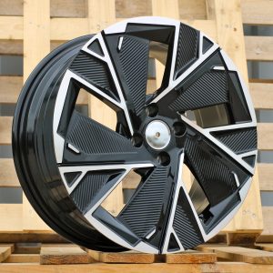 Jante Renault 17x7 ET37 4x100 - F Black Polished