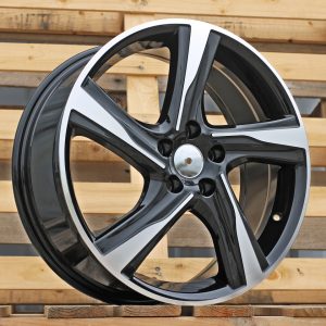 Jante Volvo 17x7,5 ET50 5x108 - Black Polished