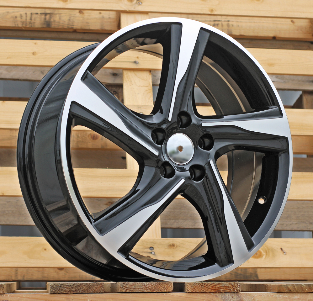 Jante Volvo 17x7,5 ET50 5x108 - Black Polished