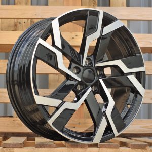 Jante Skoda 19x8 ET41 5x112 - Black Polished