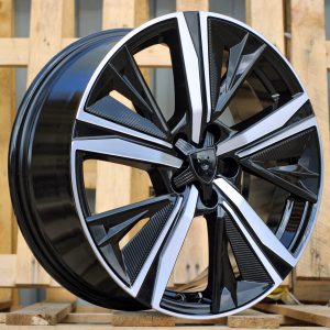 Jante Peugeot 17x7 ET25 4x108 - Black Polished