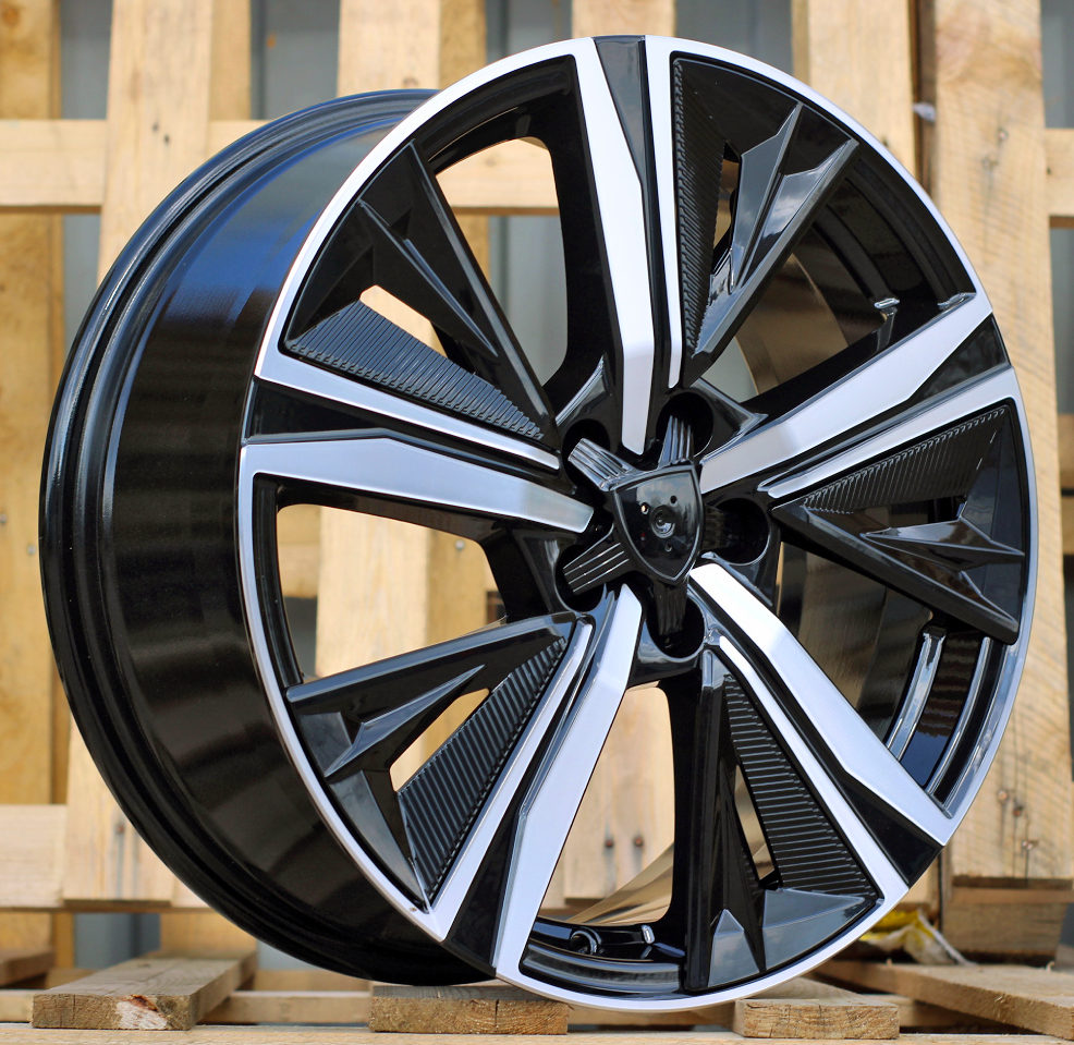 Jante Peugeot 17x7 ET25 4x108 - Black Polished