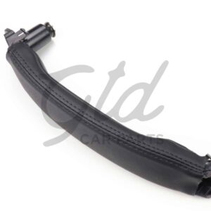 Alternative view of Puxador Frontal Esquerdo Preto Pele Land Rover Discovery 2015- 2019
