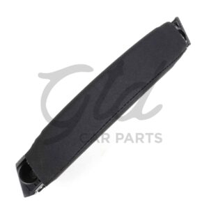 Puxador Frontal Direito Preto Pele Matte Land Rover Discovery 2015- 2019