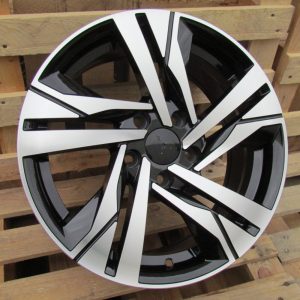 Jante Peugeot 16x7 ET40 5x108 - Black Polished