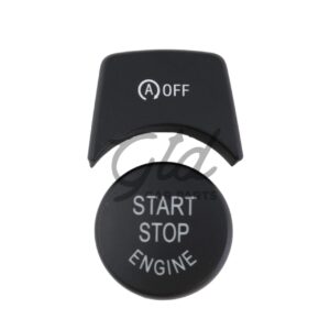 Botão Start Stop + Auto Preto BMW Série 1 2 3 4 F20 F22 F30 F36 2012-2020