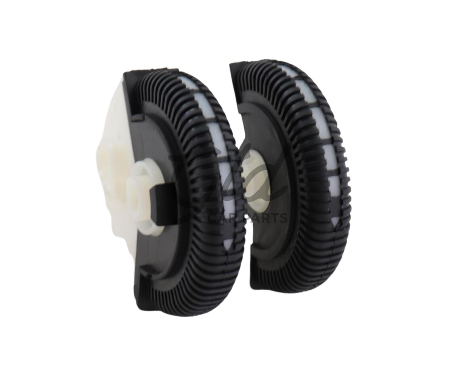 Conjunto 2 Reguladores Ventilações Frontais Laterais Esquerda / Direita Preto Mercedes-Benz Classe E W211 2003-2008