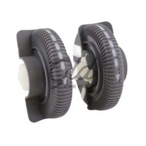 Conjunto 2 Reguladores Ventilação Frontal Central Cinza Escuro Mercedes-Benz Classe E W211 2003-2008